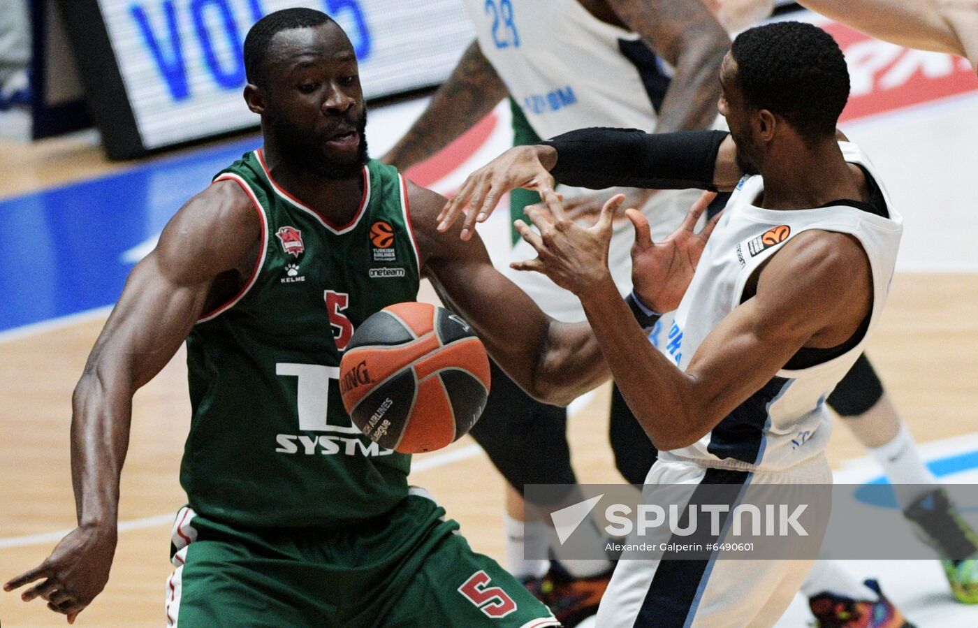Russia Basketball Euroleague Zenit - Baskonia