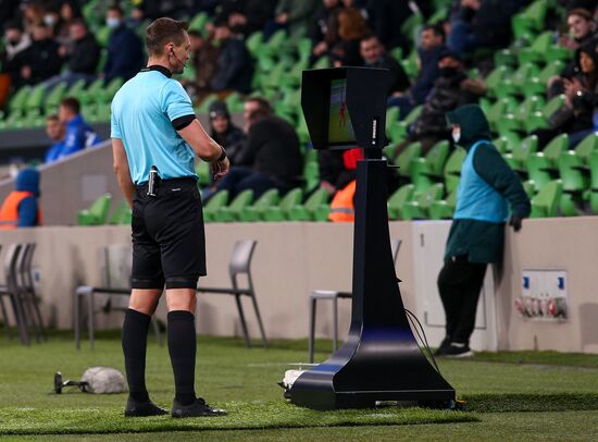 Russia Soccer Premier-League Krasnodar - Dynamo