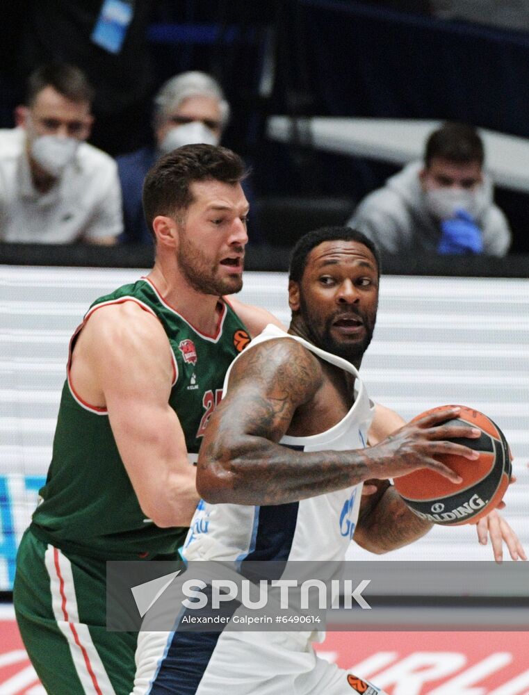 Russia Basketball Euroleague Zenit - Baskonia