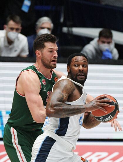 Russia Basketball Euroleague Zenit - Baskonia