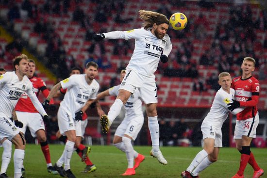 Russia Soccer Premier-League Spartak - Ural