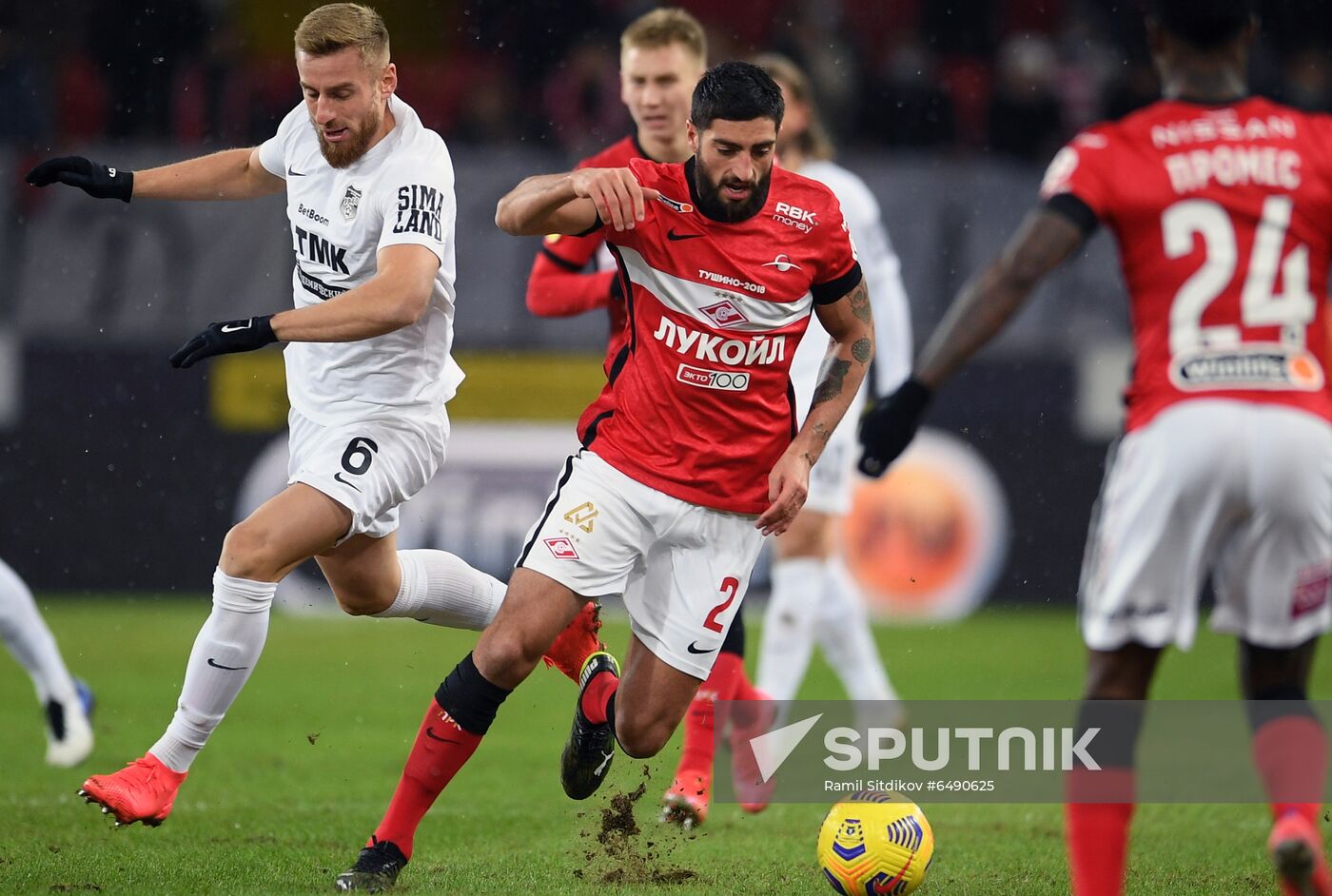 Russia Soccer Premier-League Spartak - Ural