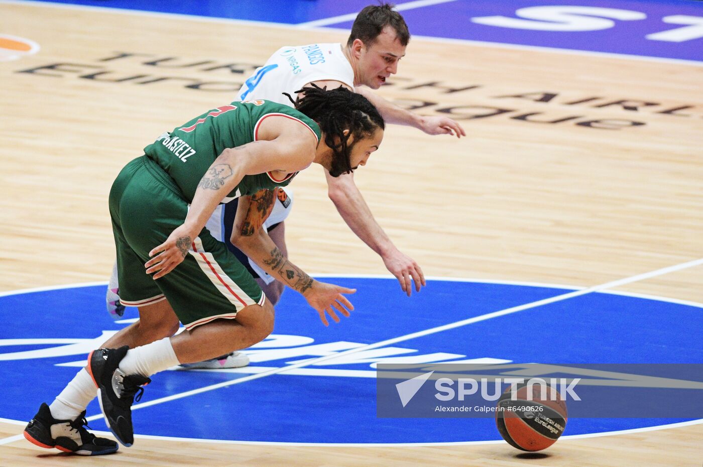 Russia Basketball Euroleague Zenit - Baskonia