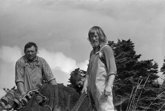 Fishing on Kuril Islands