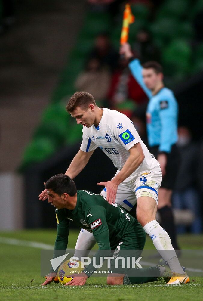 Russia Soccer Premier-League Krasnodar - Dynamo