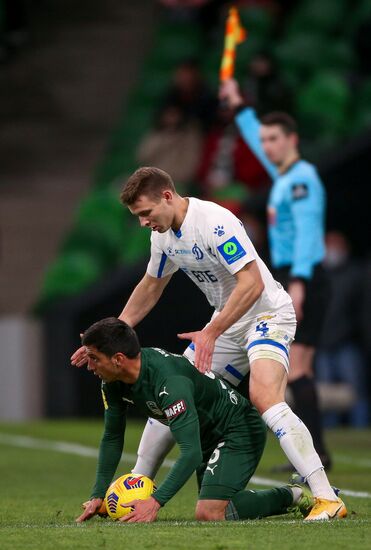 Russia Soccer Premier-League Krasnodar - Dynamo