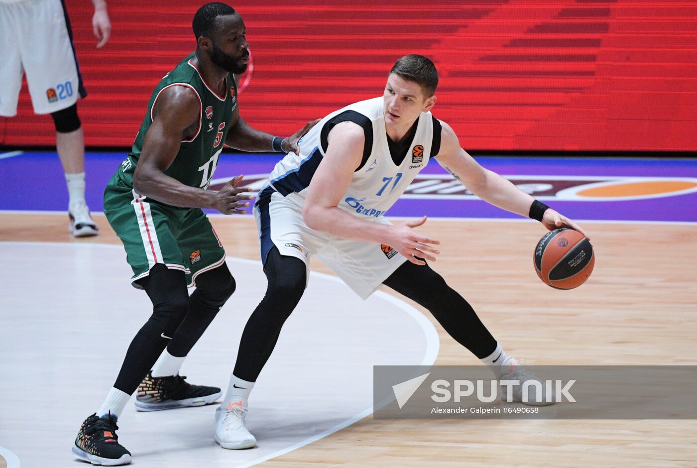 Russia Basketball Euroleague Zenit - Baskonia