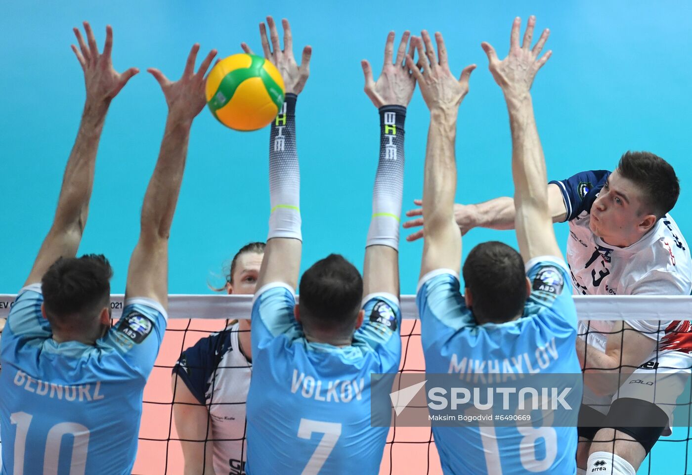 Russia Volleyball Champions League Zenit Kazan - Zaksa