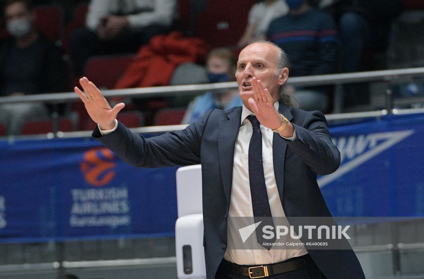 Russia Basketball Euroleague Zenit - Baskonia