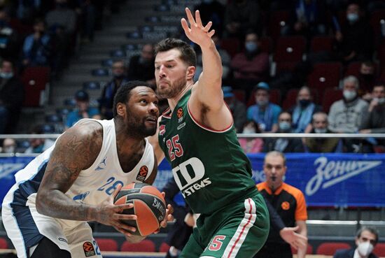 Russia Basketball Euroleague Zenit - Baskonia