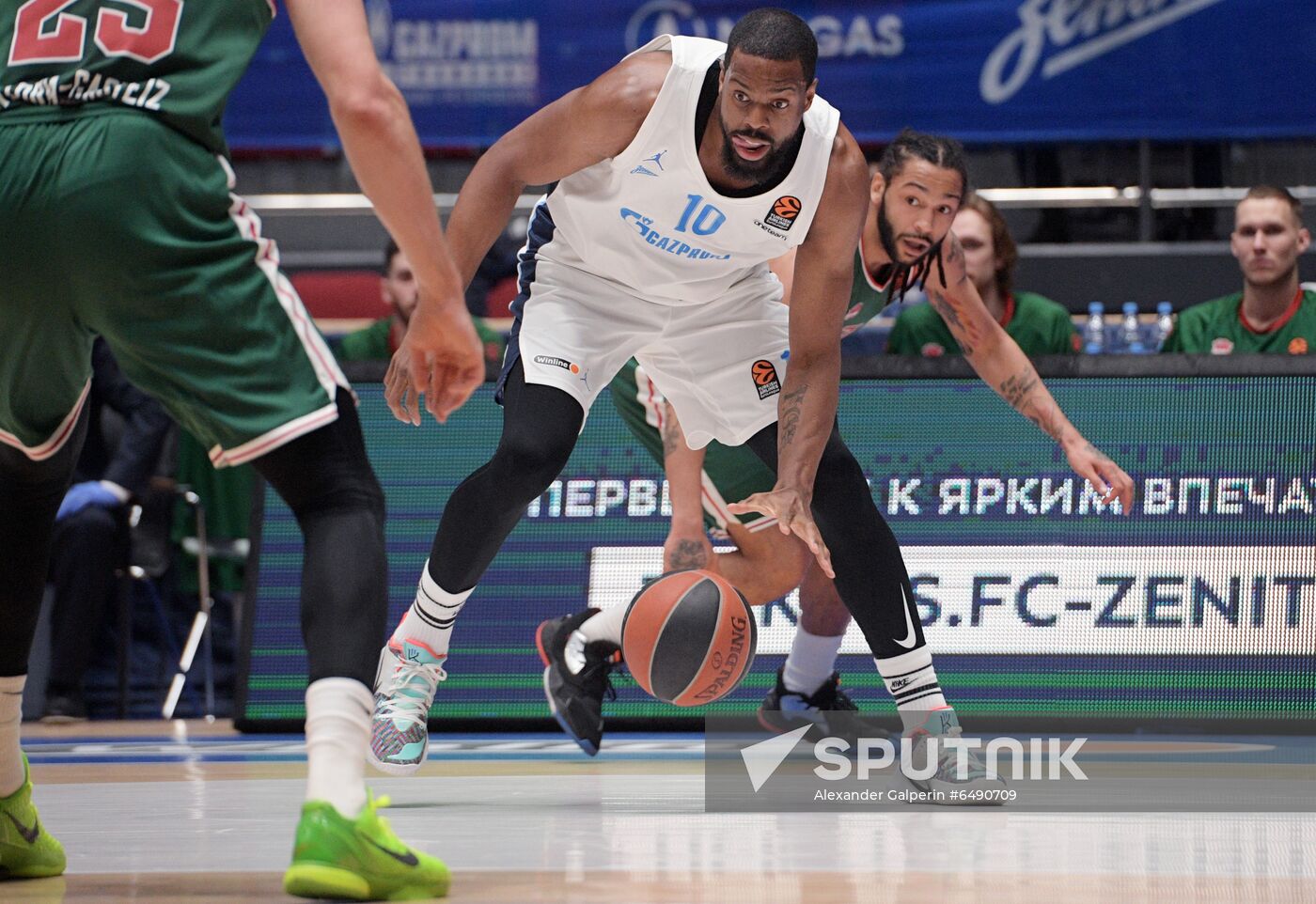 Russia Basketball Euroleague Zenit - Baskonia