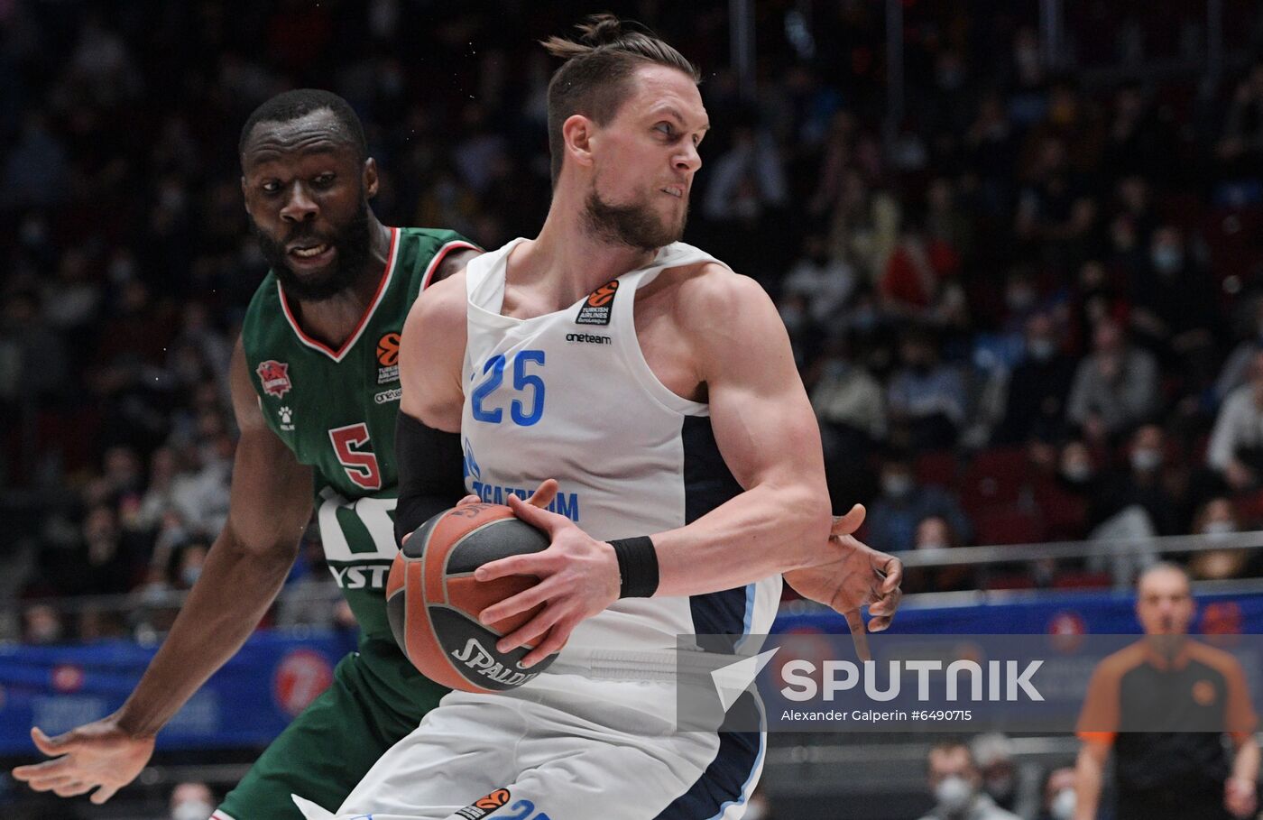 Russia Basketball Euroleague Zenit - Baskonia