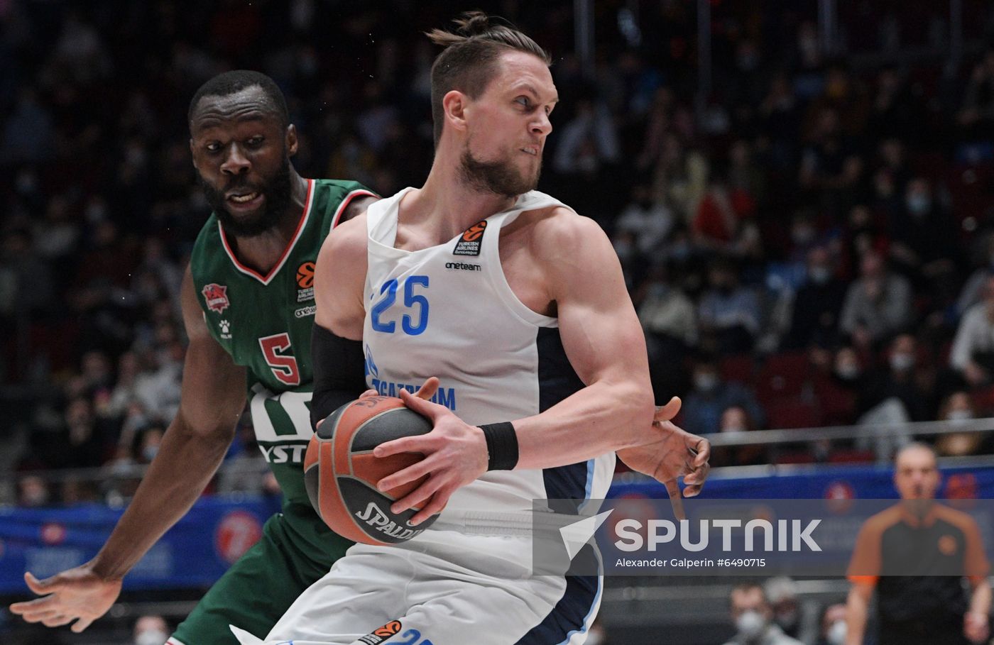 Russia Basketball Euroleague Zenit - Baskonia