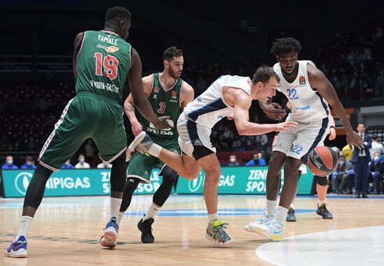 Russia Basketball Euroleague Zenit - Baskonia