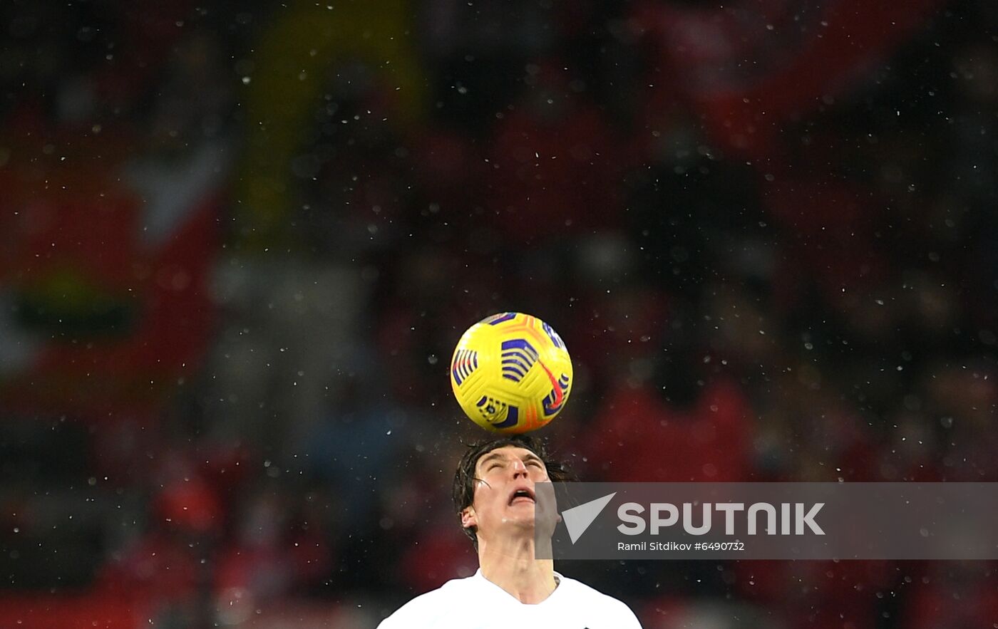 Russia Soccer Premier-League Spartak - Ural