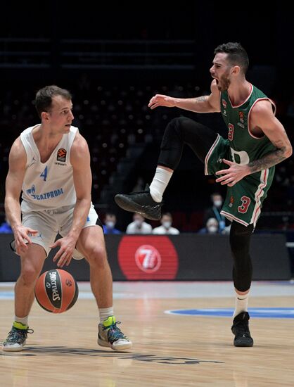 Russia Basketball Euroleague Zenit - Baskonia