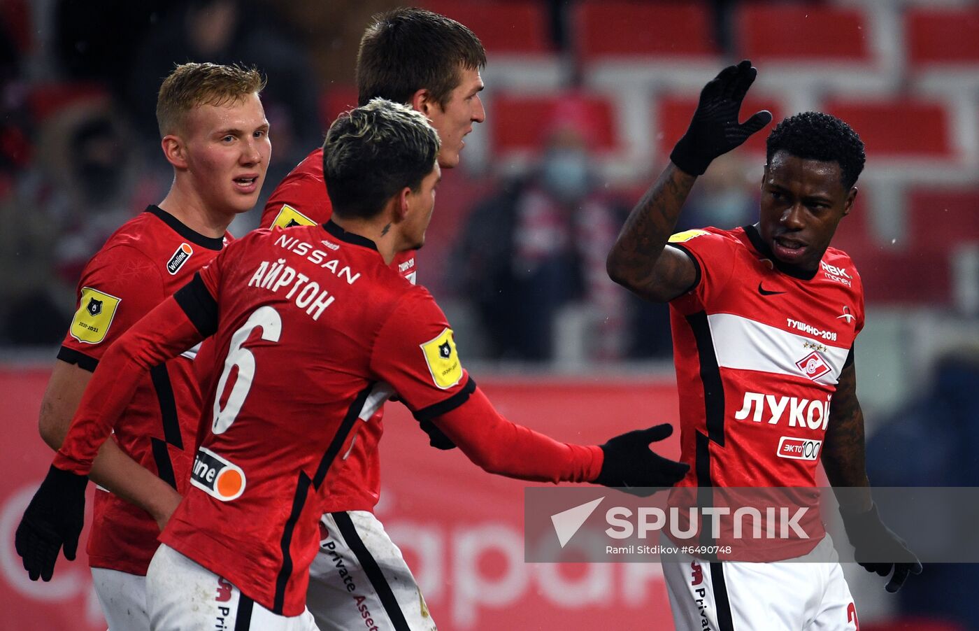 Russia Soccer Premier-League Spartak - Ural
