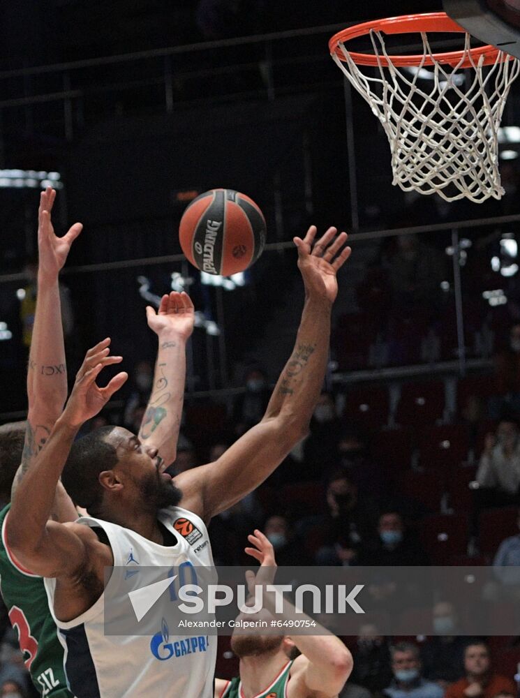 Russia Basketball Euroleague Zenit - Baskonia