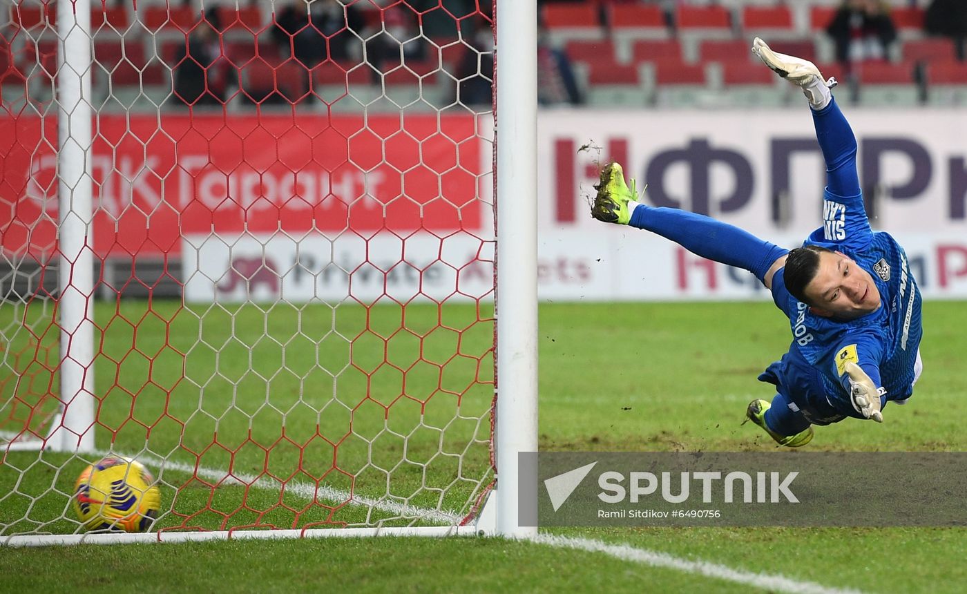 Russia Soccer Premier-League Spartak - Ural