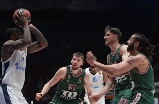 Russia Basketball Euroleague Zenit - Baskonia