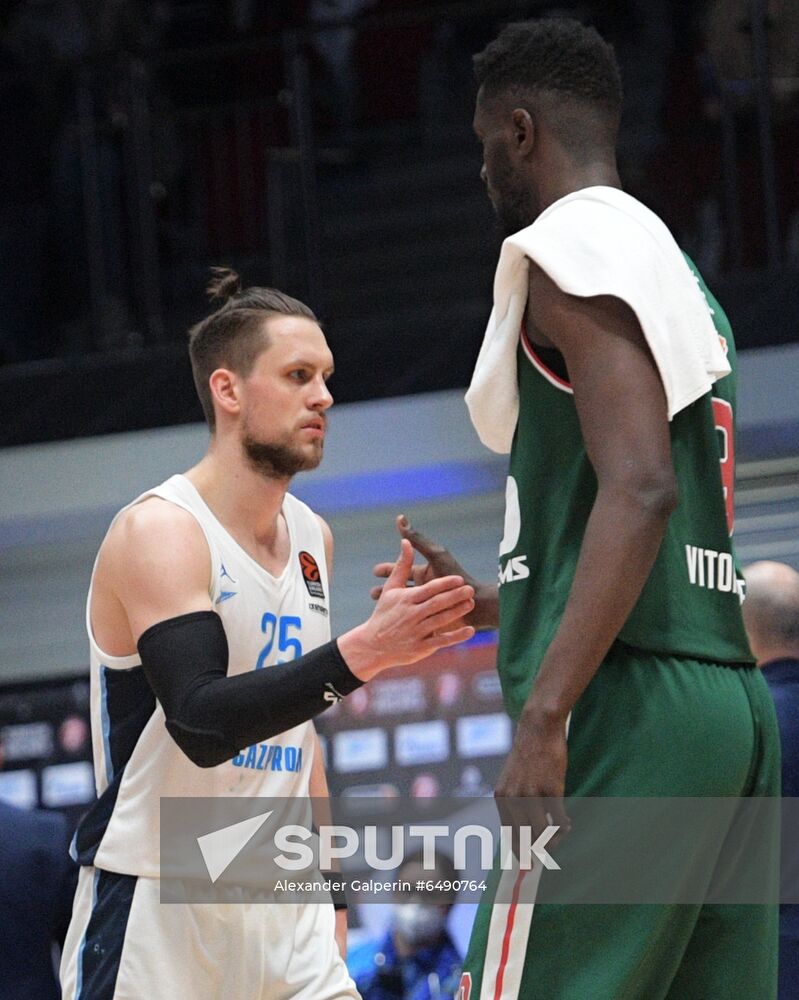 Russia Basketball Euroleague Zenit - Baskonia