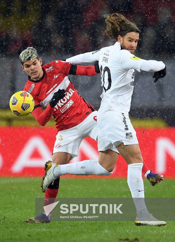 Russia Soccer Premier-League Spartak - Ural