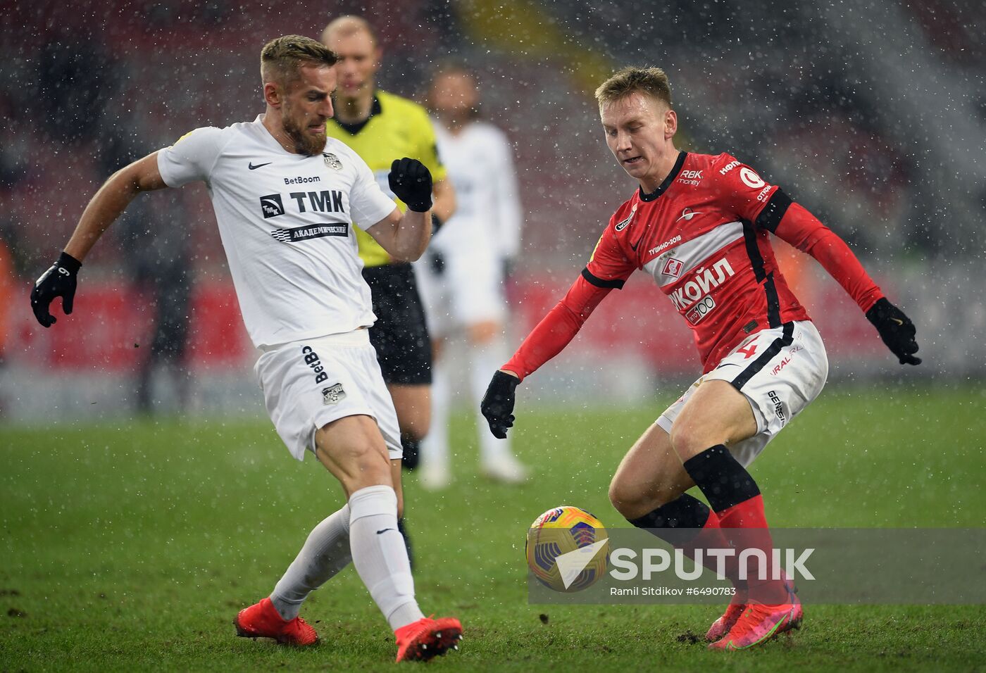 Russia Soccer Premier-League Spartak - Ural