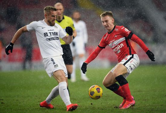 Russia Soccer Premier-League Spartak - Ural