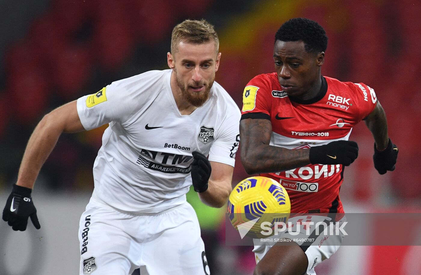 Russia Soccer Premier-League Spartak - Ural