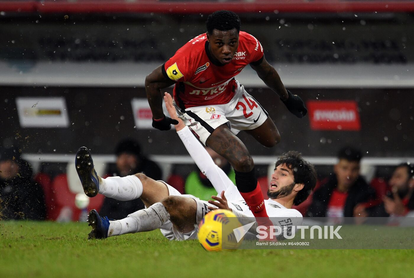 Russia Soccer Premier-League Spartak - Ural