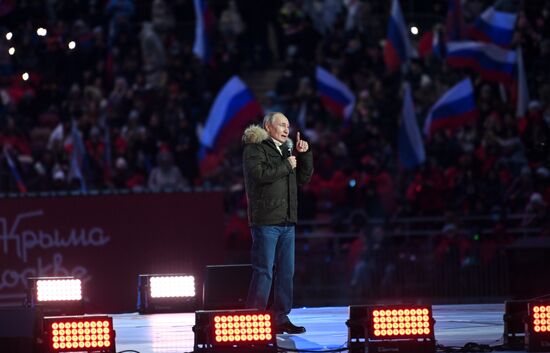 Russia Crimea Reunification Anniversary