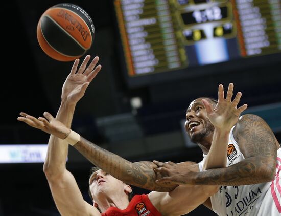 Spain Basketball Euroleague Real - CSKA