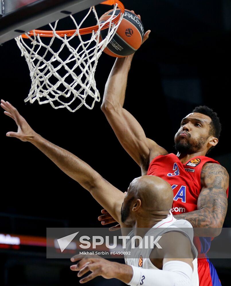 Spain Basketball Euroleague Real - CSKA