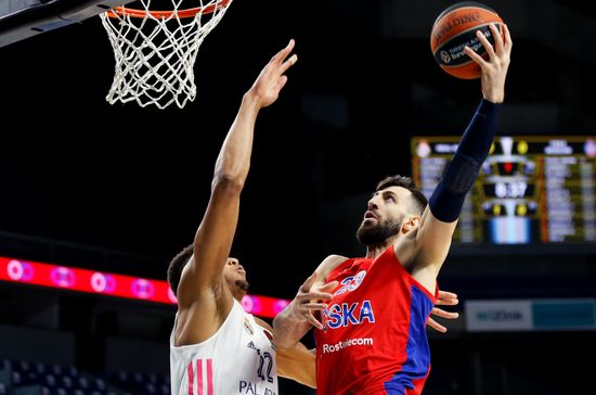 Spain Basketball Euroleague Real - CSKA