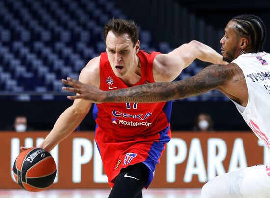 Spain Basketball Euroleague Real - CSKA