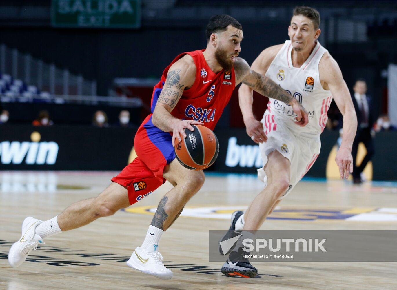 Spain Basketball Euroleague Real - CSKA