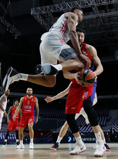 Spain Basketball Euroleague Real - CSKA