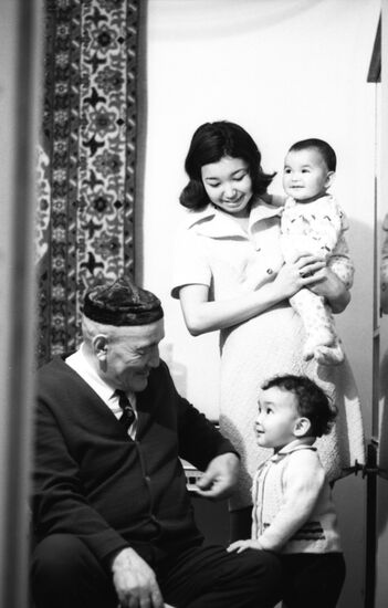 Miner Urstemov's family