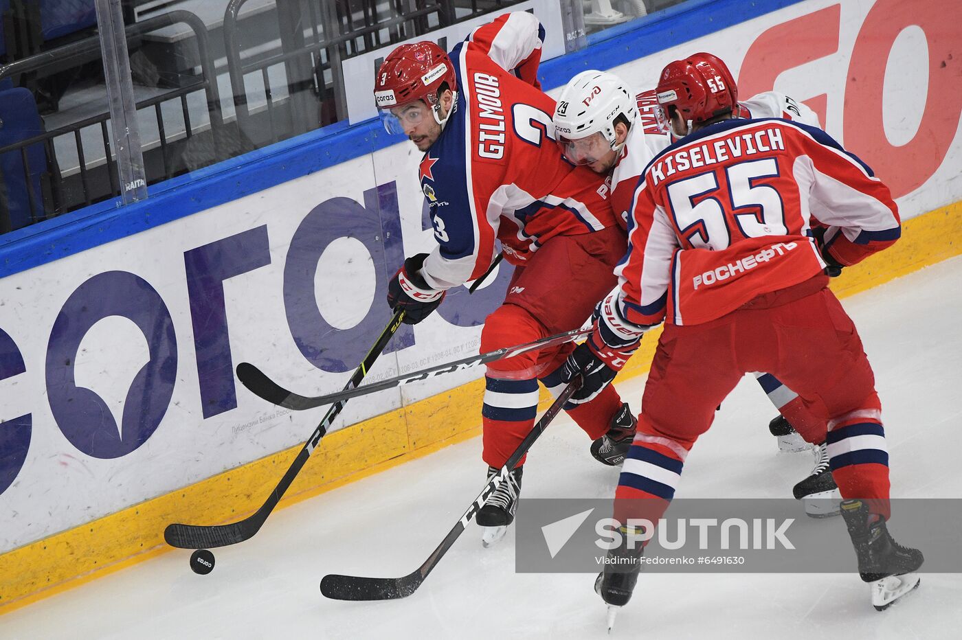 Russia Ice Hockey CSKA - Lokomotiv