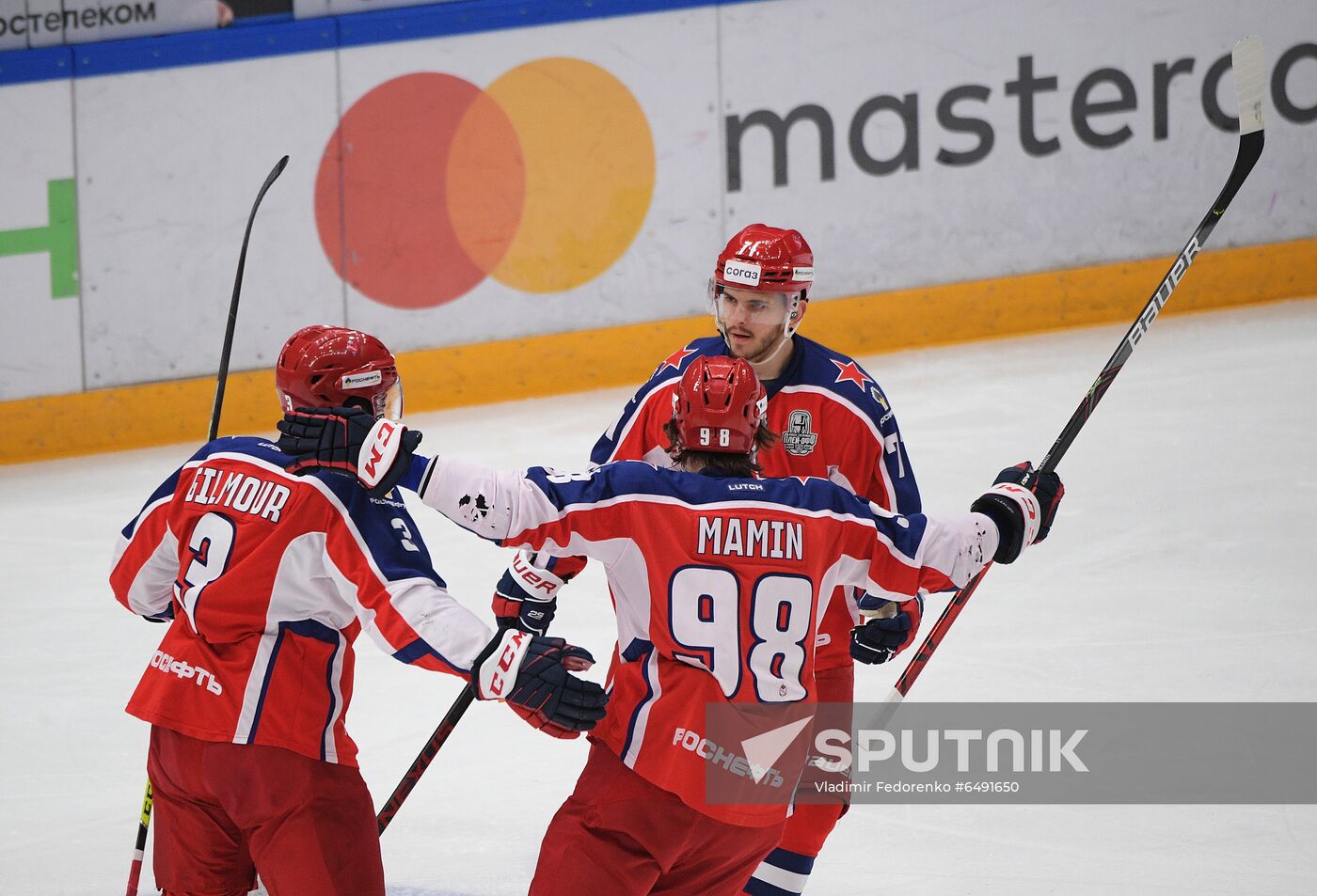 Russia Ice Hockey CSKA - Lokomotiv