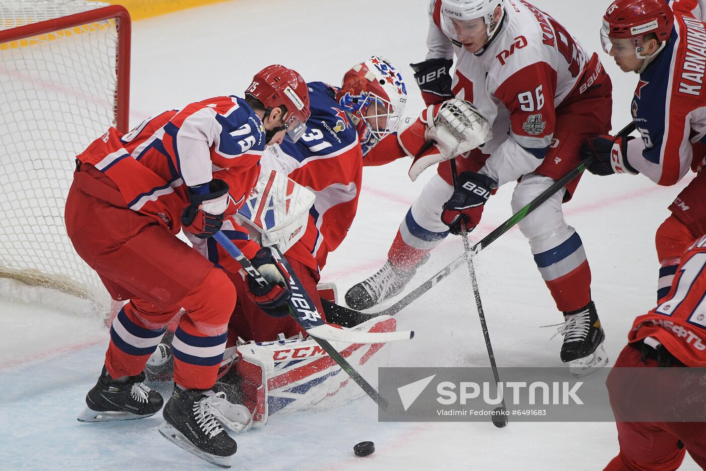 Russia Ice Hockey CSKA - Lokomotiv