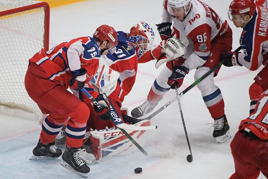 Russia Ice Hockey CSKA - Lokomotiv