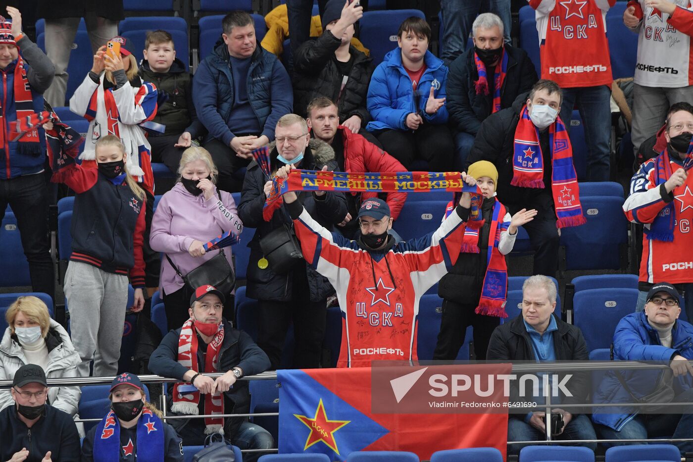 Russia Ice Hockey CSKA - Lokomotiv