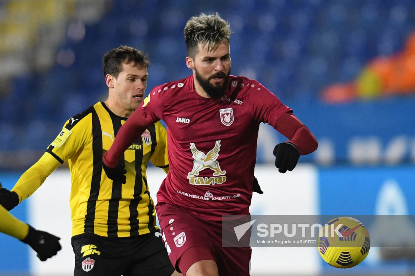 Russia Soccer Premier-League Rubin - Khimki