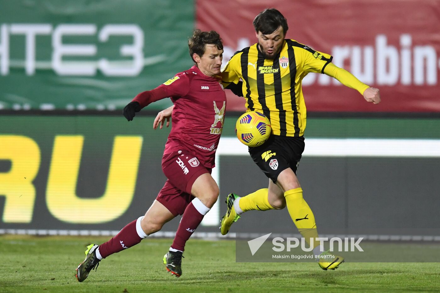 Russia Soccer Premier-League Rubin - Khimki