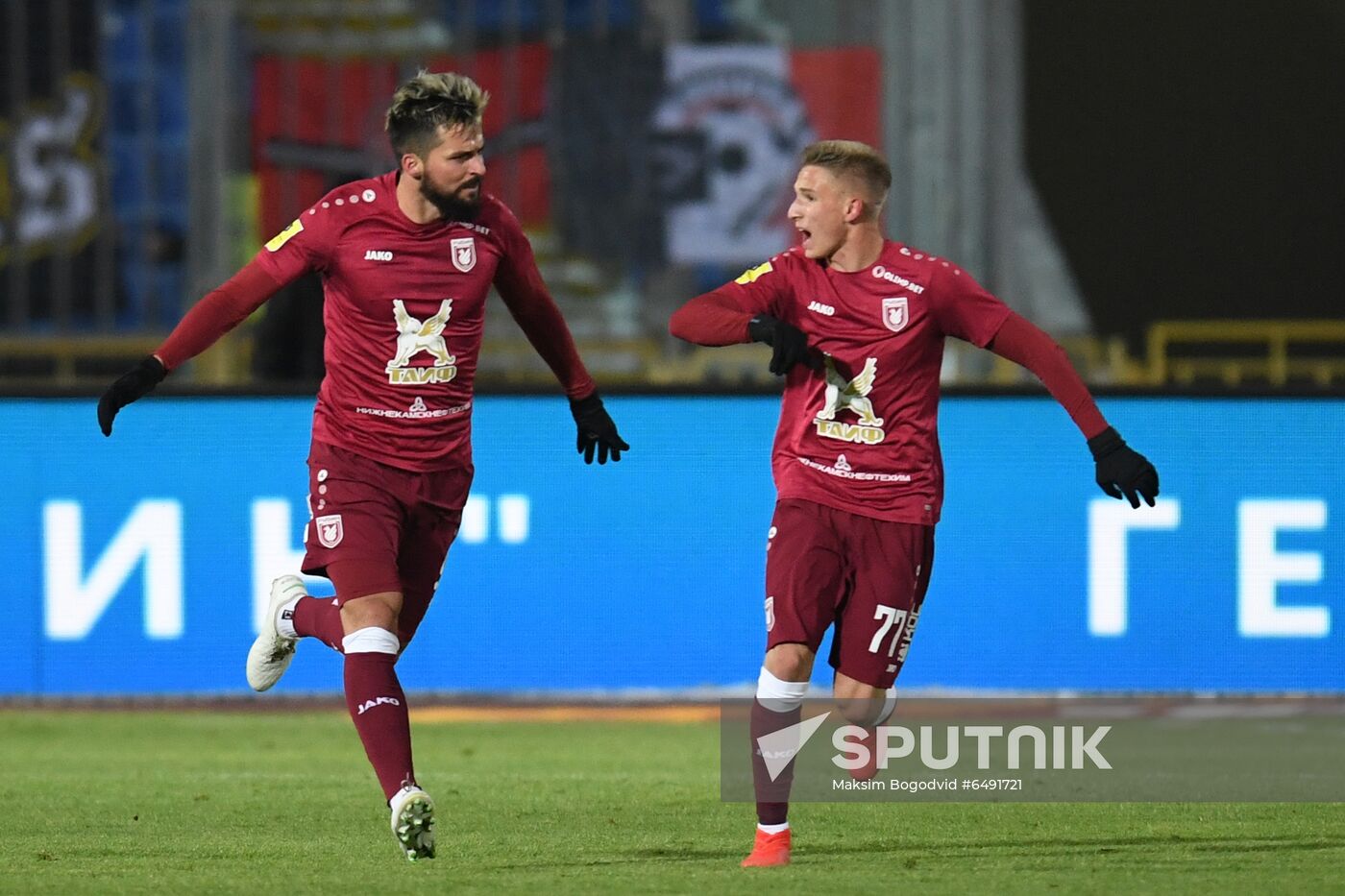 Russia Soccer Premier-League Rubin - Khimki