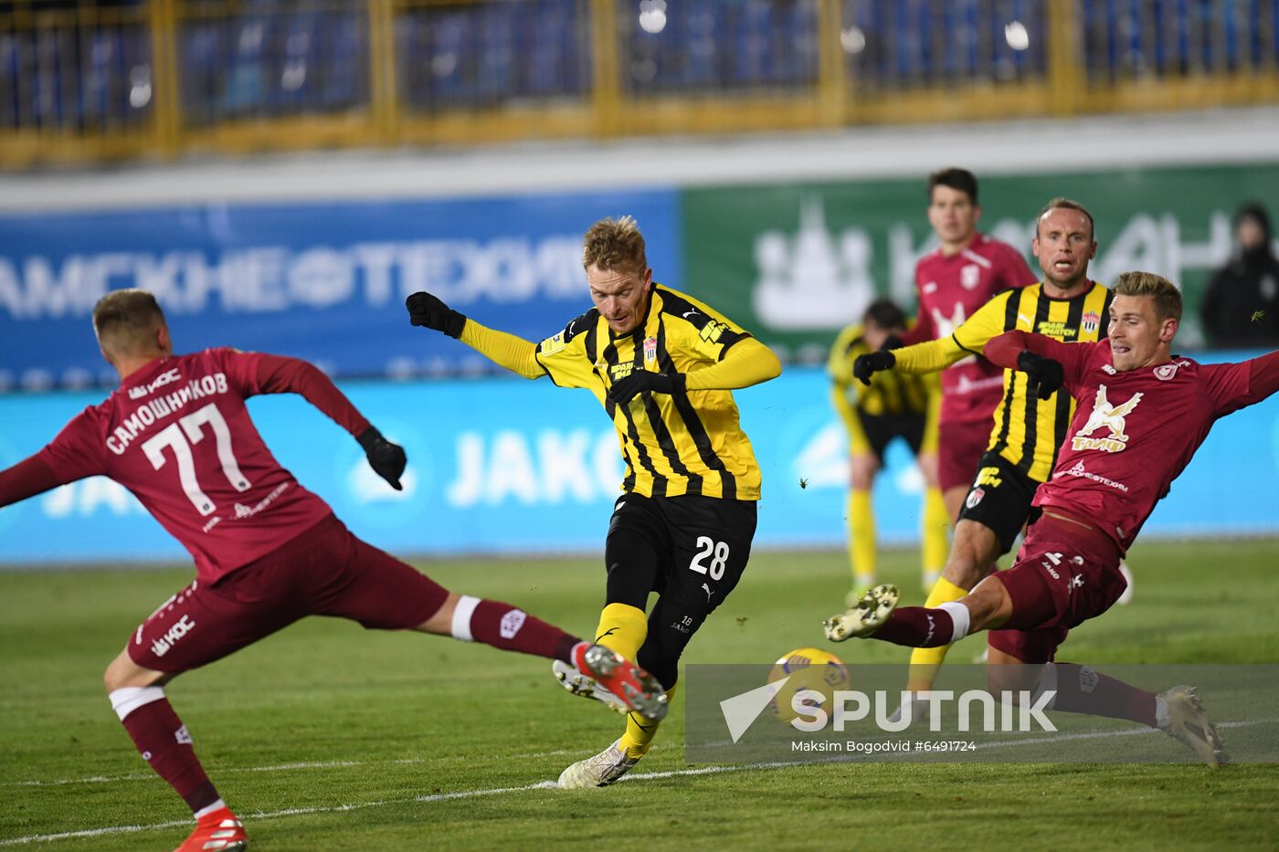 Russia Soccer Premier-League Rubin - Khimki