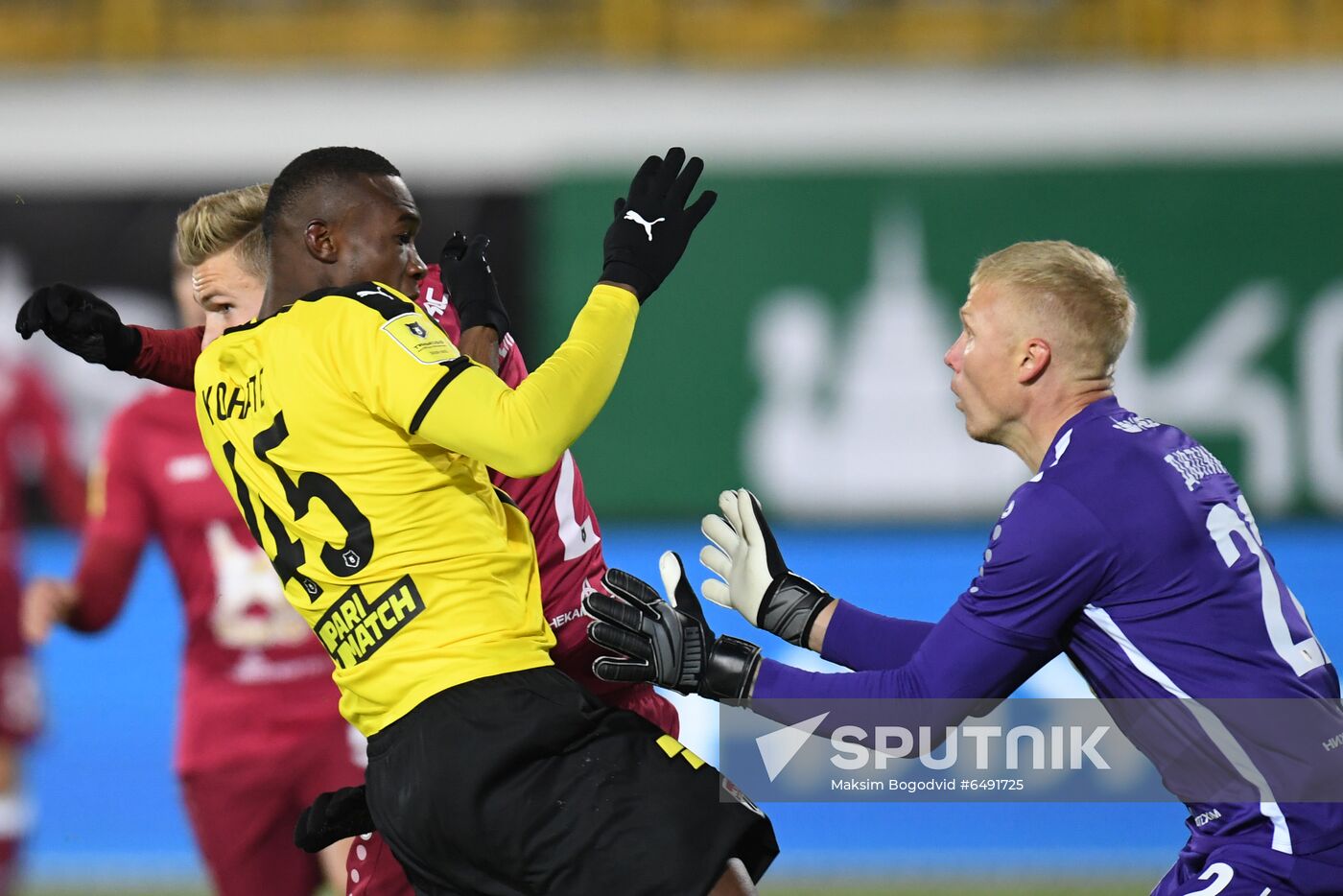 Russia Soccer Premier-League Rubin - Khimki