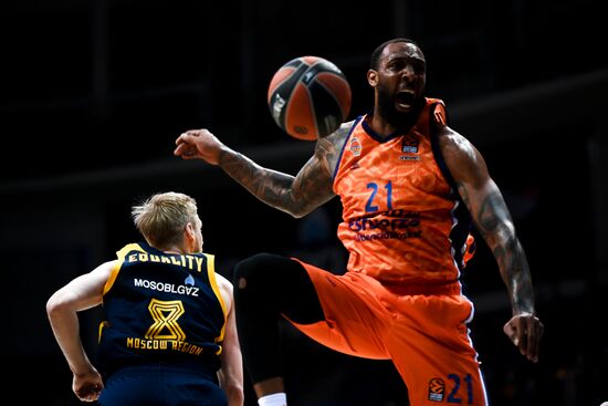 Russia Basketball Euroleague Khimki - Valencia