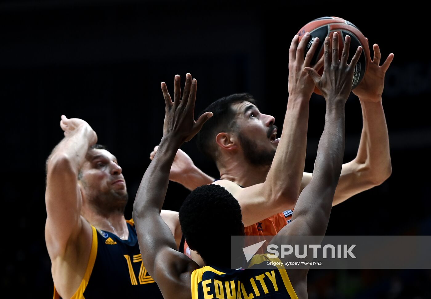 Russia Basketball Euroleague Khimki - Valencia